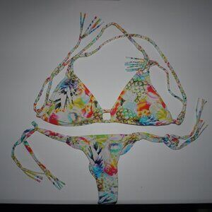 Pakaloha Hawaii Pineapple Bikini Set Size S